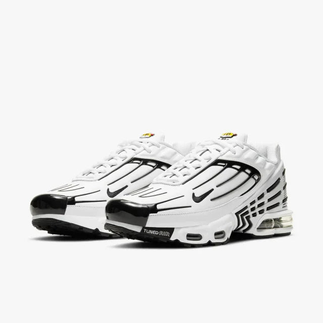 NIKE AIR MAX PLUS TN III ''WHITE BLACK'' - PRONTA ENTREGA